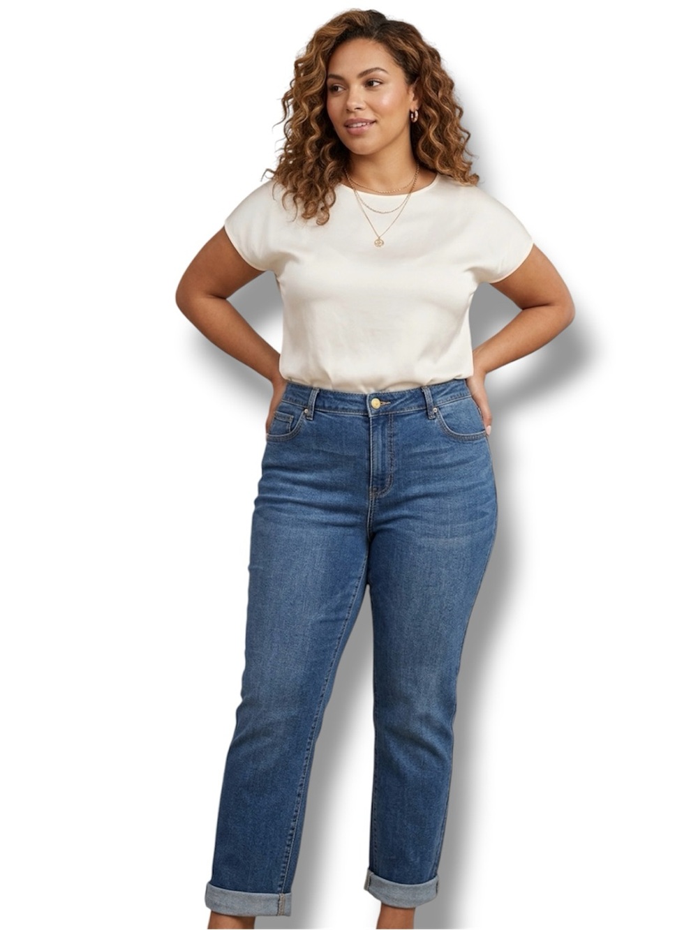 Old Navy Regular Standard Mid-Rise Straight Leg Crop Jeans - 18